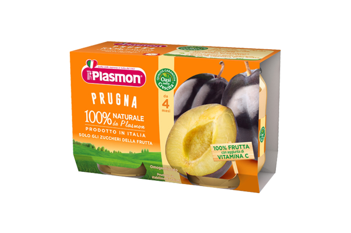 PLASMON PLUM MEAL PUREE (2X104G)