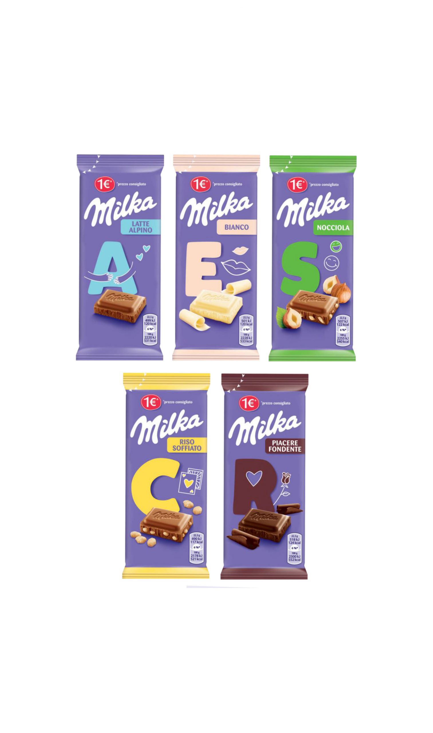 Milka & Go 45 gr chocolate bar