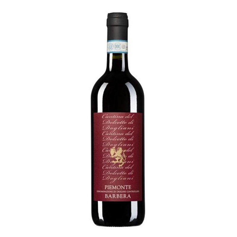 RED WINE BARBERA PIEMONTE DOC 2017 13% VOL GLASS BOT 750ML