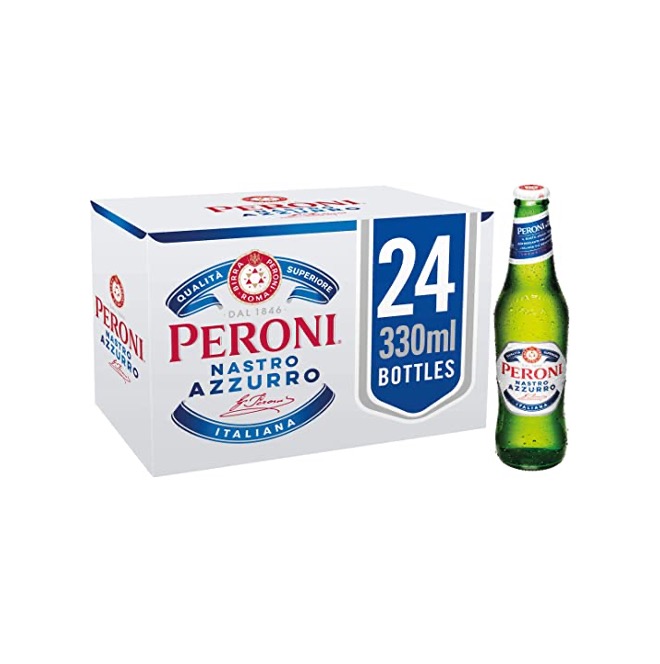BEER PERONI NASTRO AZZURRO CL33X24 BOTT 5.1%VOL 11.40GP