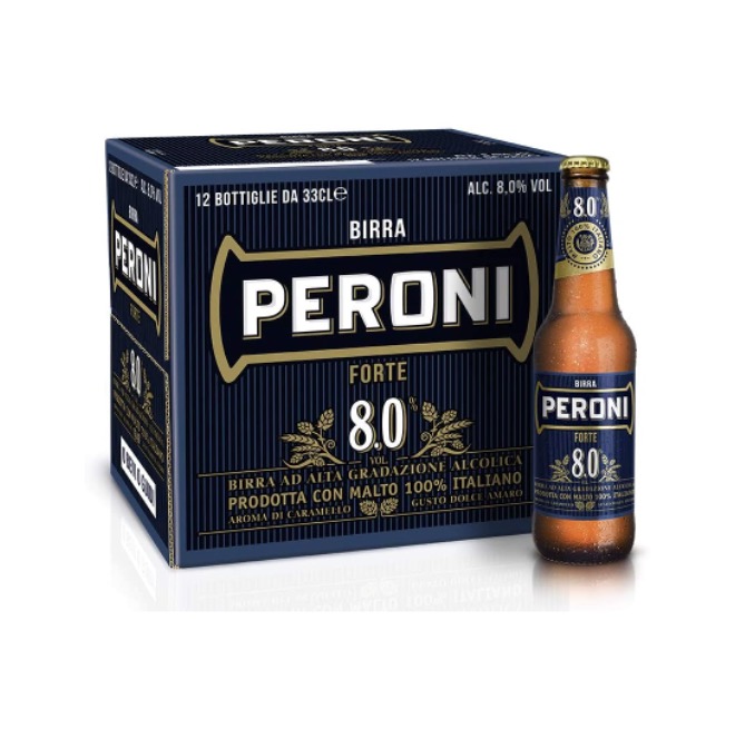 BIR PERONI FORTE 8% CL33X12