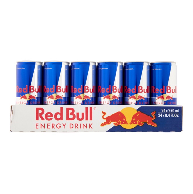 RED BULL ENERGY DRINK LAT SLEEK 250MLX24