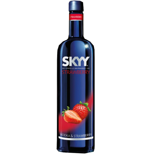 VODKA SKYY STRAWBERRY 21% 70CL. X 6 BTLS