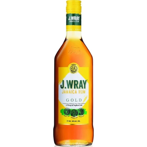 RHUM GOLD J.WRAY 100CL. X 6 BTLS