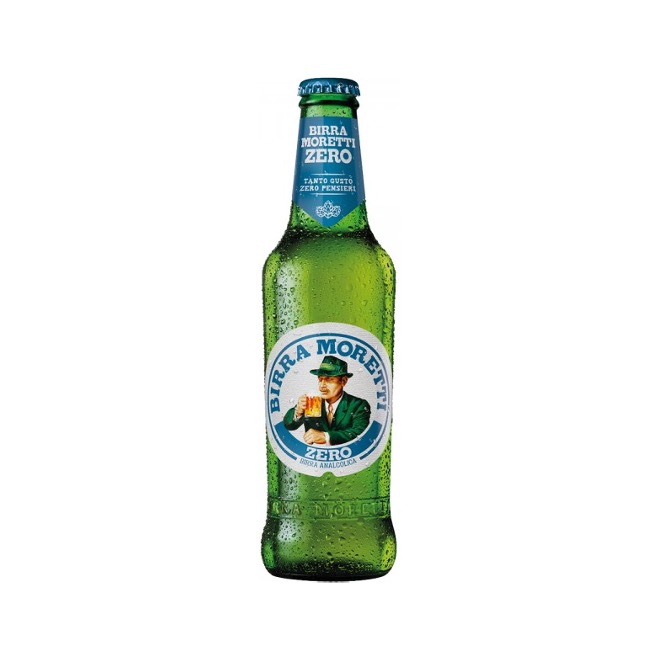 BIR MORETTI ZERO 0.05% 33CL X 24