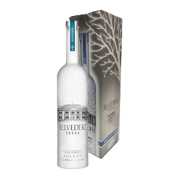 VOD BELVEDERE 40% 70CL X 6