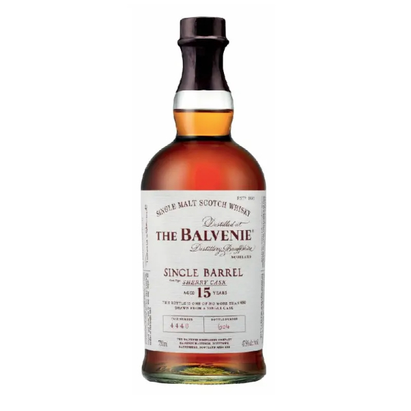 WHISKY BALVENIE SGL BARRE 15Y 47,8% 70CL