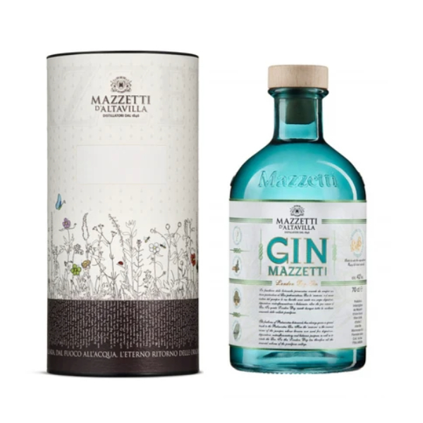 GIN MAZZETTI 42% 70CL CONF.REGALO SING.