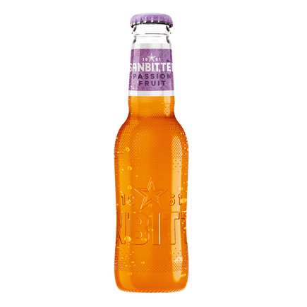 SAN BITTER PASSION FRUIT 20 CL X 24. VET