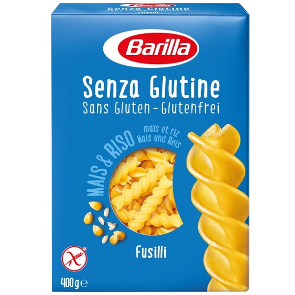 PASTA BARILLA GLFR FUSILLI 400G X 14