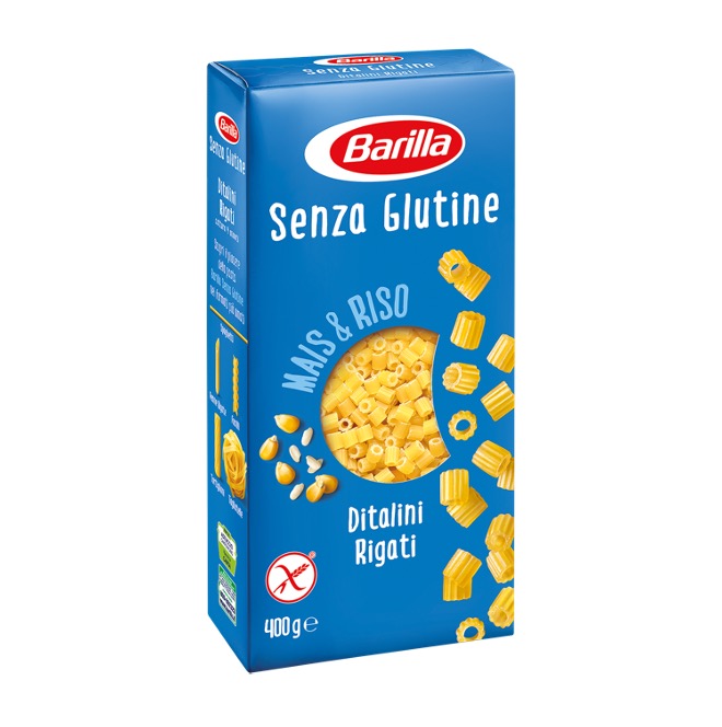PASTA BARILLA GLFR DITALINI RIG 400GX14