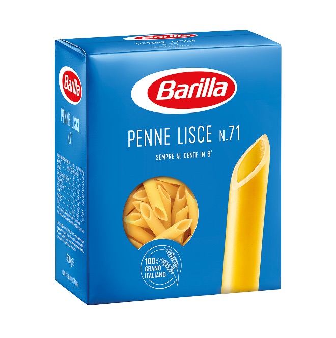 PASTA BARILLA PENNE LISCE 500GX15