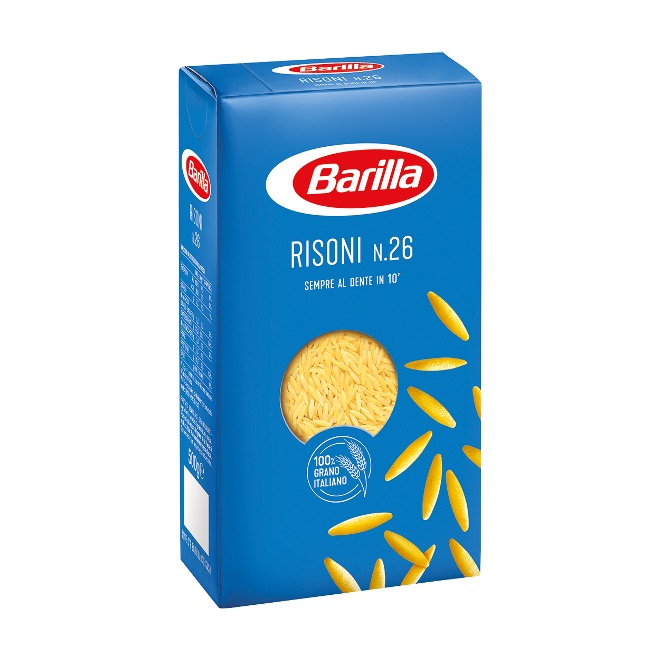 PASTA BARILLA RISONI 500GX24