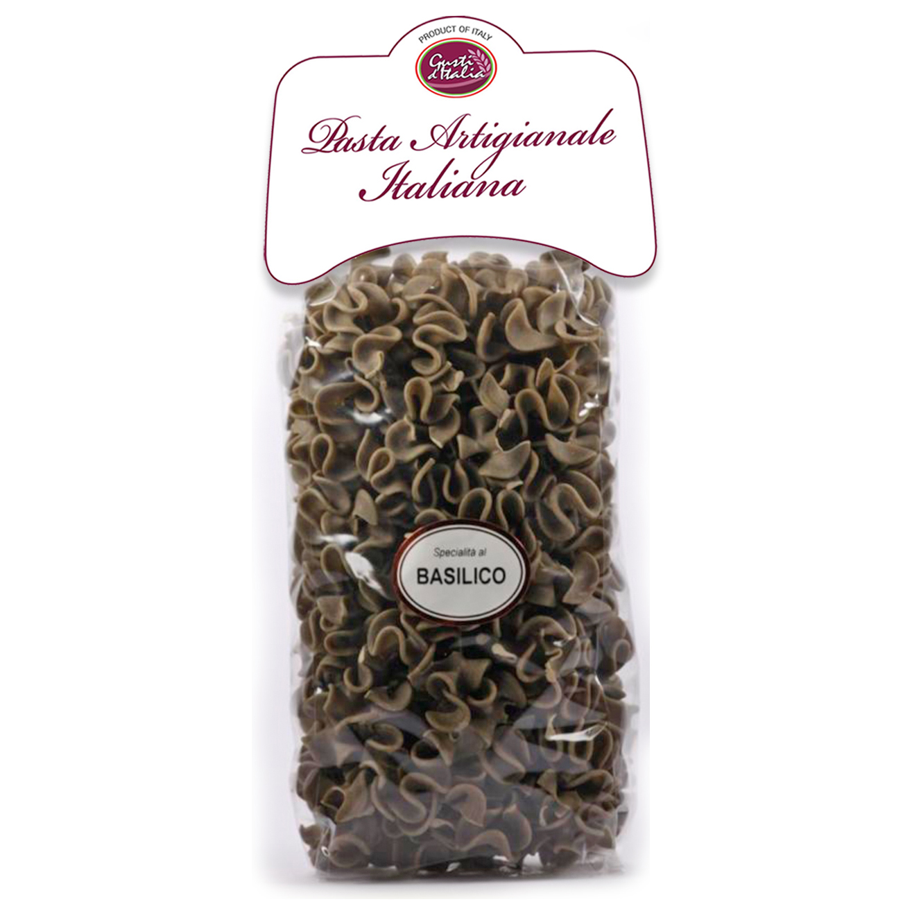 ARTISAN PASTA GUSTI D’ITALIA RICCIOLI BASIL 500GX10