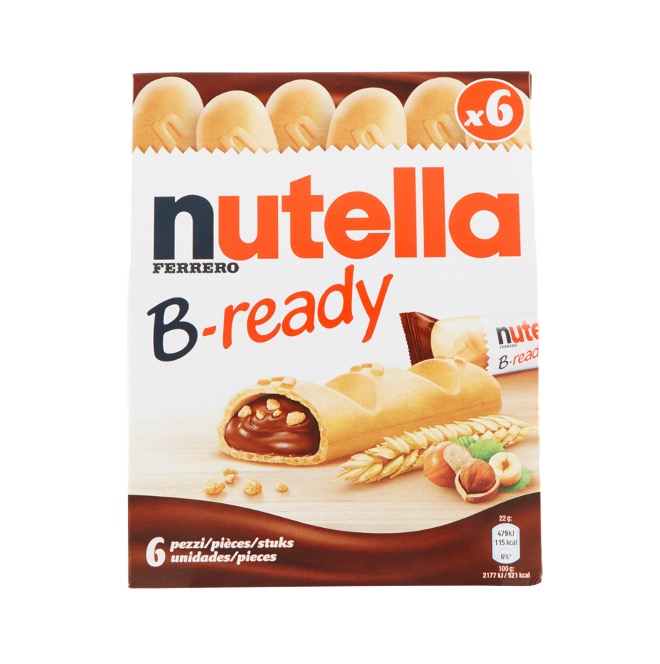 FERRERO NUTELLA B-READY T6X16