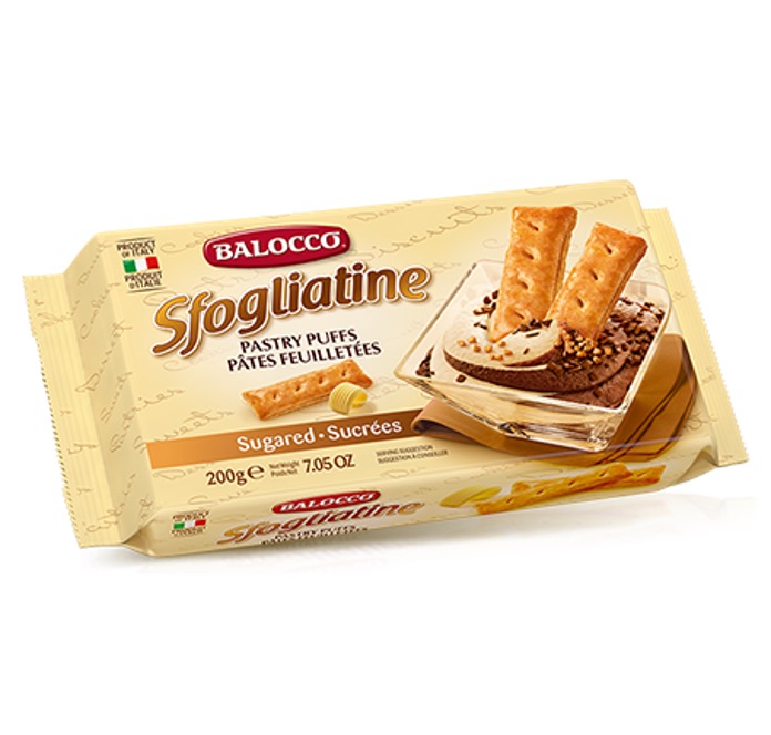 SFOGLIATINE ZUCCHERATE BALOCCO 200 G