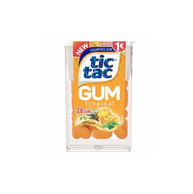 TIC TAC GUM TROPICAL T28X12X24