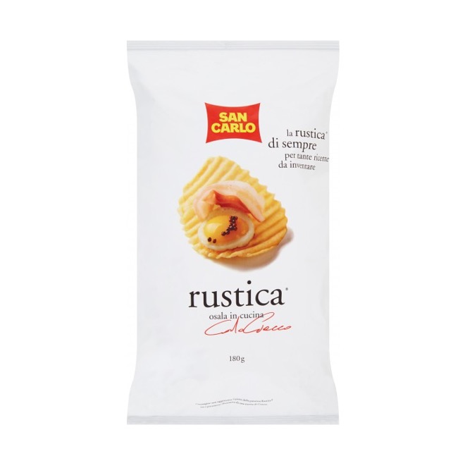 PATATINE SAN CARLO RUSTICA 180 G X 16