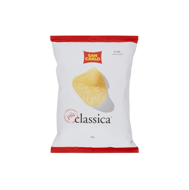 PATATINE SAN CARLO CLASSICA 80 G X 15