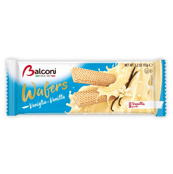 WAFERS BALCONI VANIGLIA 175 G X 24