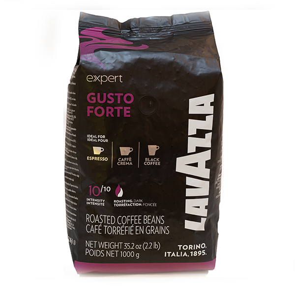 LAVAZZA COFFEE BEANS GUSTO FORTE BAG 1000G X 6