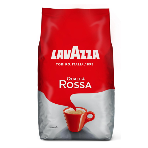 LAVAZZA QUALITA’ ROSSA COFFEE BEANS PACK 1000G X 6