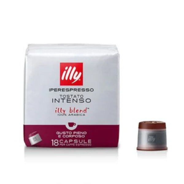 CAFFE ILLY IPERESPR CAPX18X6 DARK ROAST
