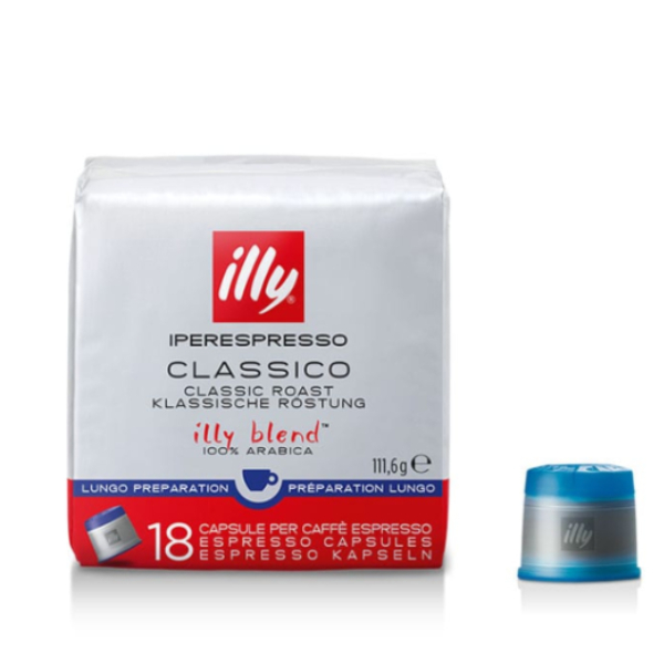 CAFFE ILLY IPERESPR CAPX18X6 LUNGO