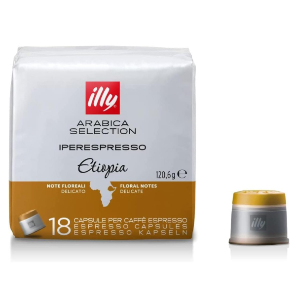 CAFFE ILLY IPERESPR CAPX18X6 ETHIOPIA