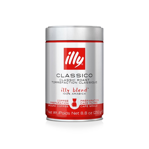 CAFFE ILLY FILTRO AMERIC.CL POL 250GX12