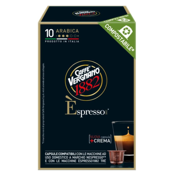 CAFFE VERGNANO ARABICA CAPCOM NESPX10X12