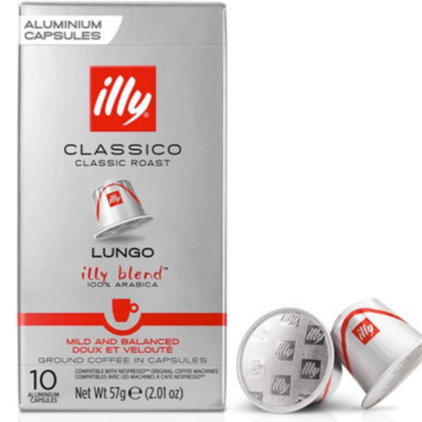 CAFFE ILLY CLAS LUNG CAP COM NESPRX10X10
