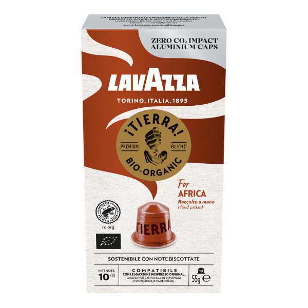 CAFFE LAVAZ TIERRA AFR CAPCOM NESPX10X10