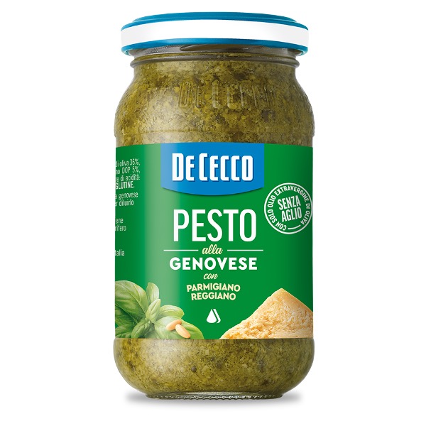 DECECCO PESTO ALLA GENOVESE 12X200GR GLASS JAR