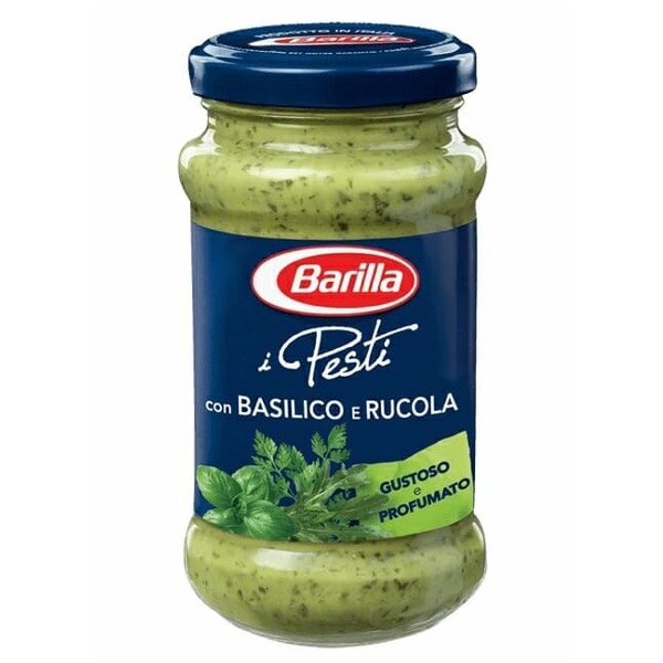 BARILLA PESTO BASIL/RUCOLA 12X190 GR.VET