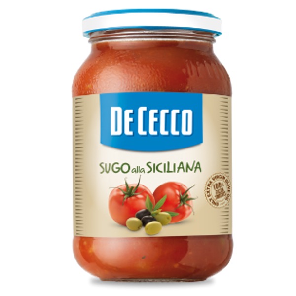 DE CECCO SUGO SICILIANO 12X200 GR. VET