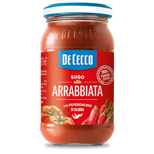 DE CECCO SUGO ARRABBIATA 12X200 GR. VET