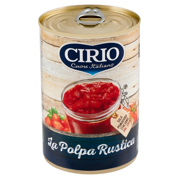 POLPA PIU’ LA RUSTICA CIRIO 400 G X 12