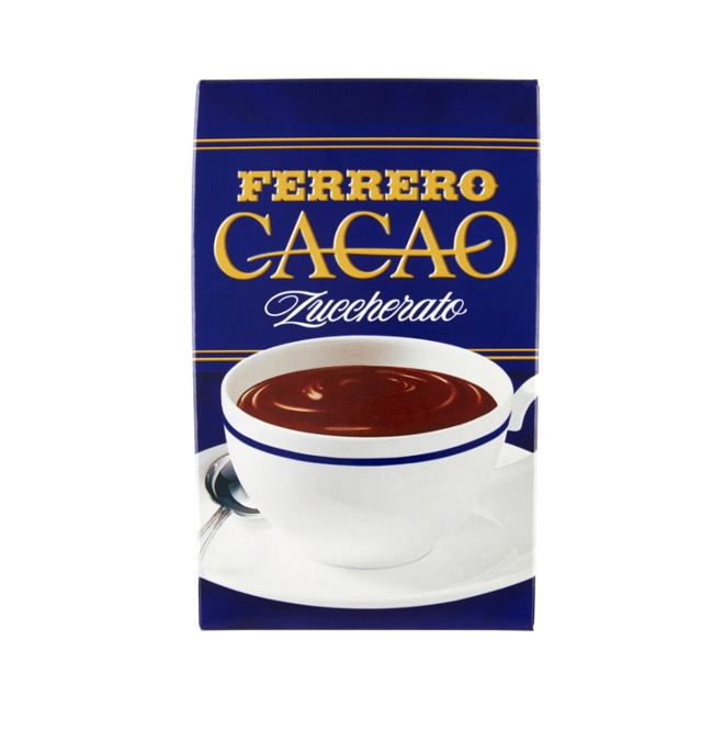 CACAO ZUCCHERATO IN POLVERE 250G X 12