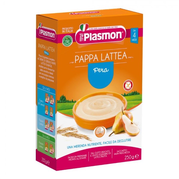 PL PAPPA LATTEA PERA 250G.X6
