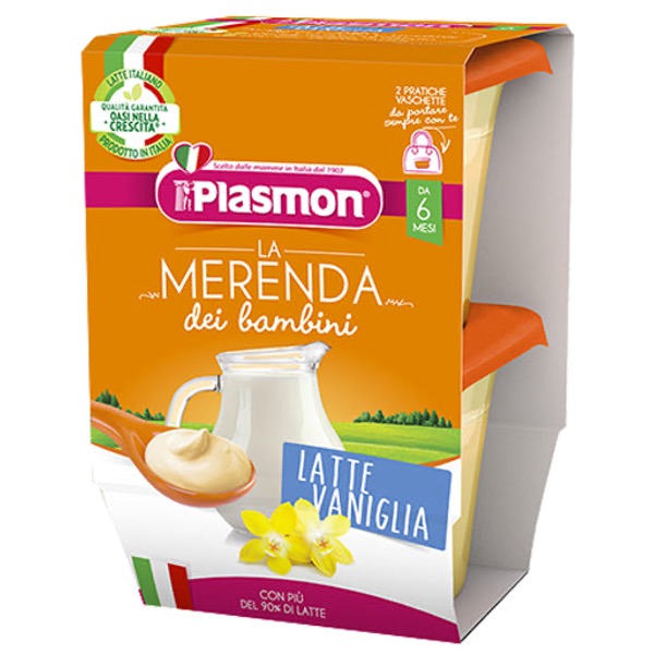 PL MERENDA LATTE VANIGLIA 120G.X2X12