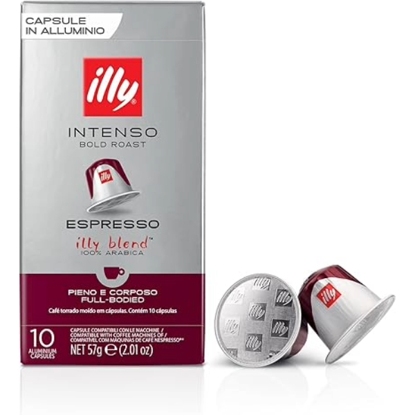 CAFFE ILLY INTENSO CAP COM NESPRESSO X30