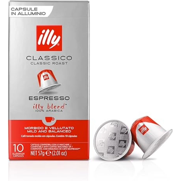 COFFEE ILLY CLASSIC COMPATIBLE NESPRESSO CAPSULE X 100