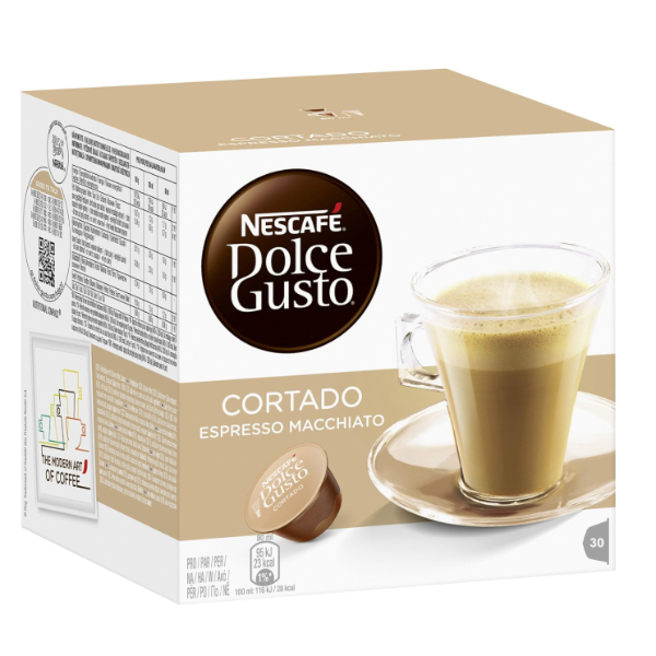 NESCAFE’ DOLCE GUSTO CORTADO 30 CAP X 3