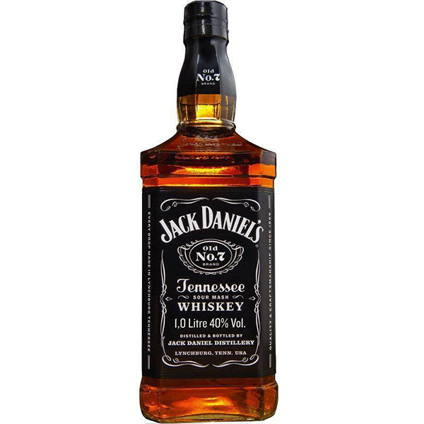 WHISKY JACK DANIEL’S 40% 100 CL X 6