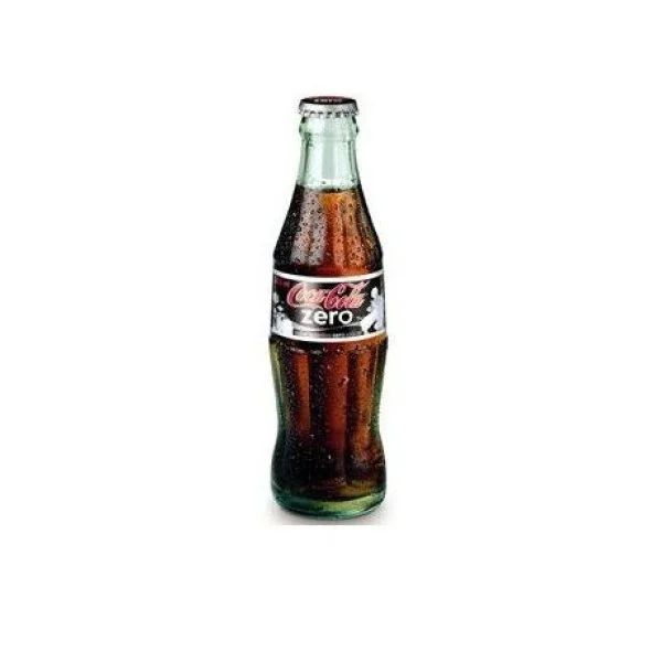 COCA COLA ZERO IN VETRO CL25 X 24