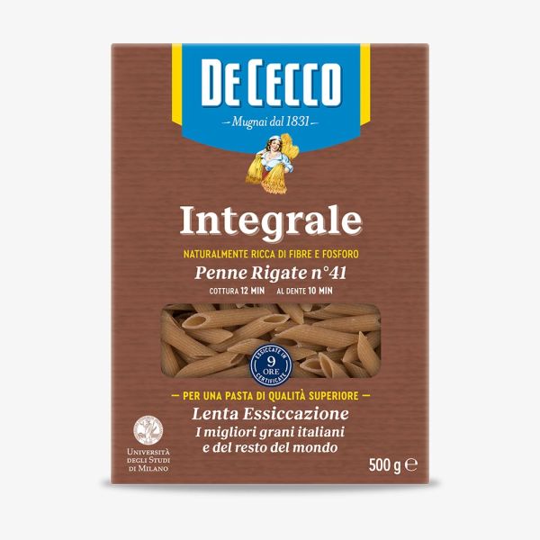 PASTA DECECCO PENNE RIGA INT 41 500GX12