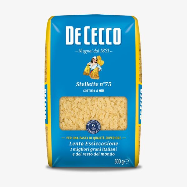 PASTA DECECCO STELLETTE N.75 500GX24