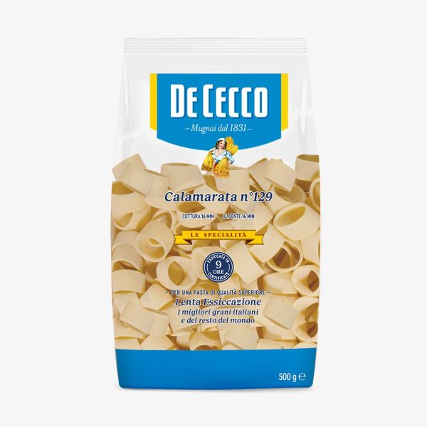 PASTA DE CECCO DURUM WHEAT CALAMARATA 500GX12