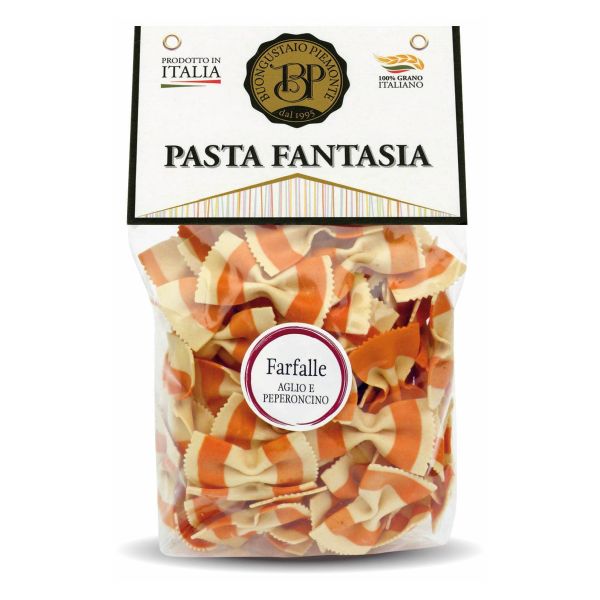 PASTA BUONGU FARFALLE AGLIO/PEP 250GX12